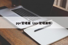 ppr管堵漏（ppr管堵漏棒）