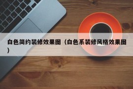 白色简约装修效果图（白色系装修风格效果图）