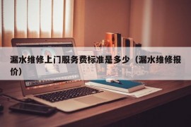 漏水维修上门服务费标准是多少（漏水维修报价）