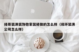 缘哥装潢装饰他家装修做的怎么样（缘环装潢公司怎么样）