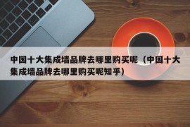 中国十大集成墙品牌去哪里购买呢（中国十大集成墙品牌去哪里购买呢知乎）