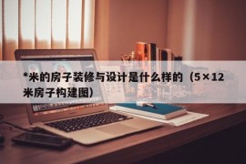 *米的房子装修与设计是什么样的（5×12米房子构建图）