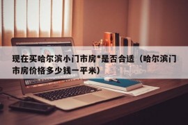 现在买哈尔滨小门市房*是否合适（哈尔滨门市房价格多少钱一平米）