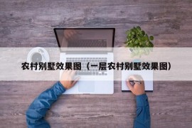 农村别墅效果图（一层农村别墅效果图）