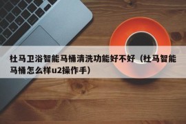 杜马卫浴智能马桶清洗功能好不好（杜马智能马桶怎么样u2操作手）