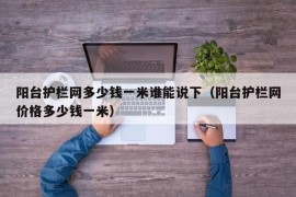 阳台护栏网多少钱一米谁能说下（阳台护栏网价格多少钱一米）