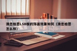 澳思柏恩LSB板的饰面效果如何（澳思柏恩怎么样）