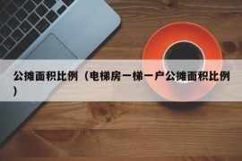 公摊面积比例（电梯房一梯一户公摊面积比例）