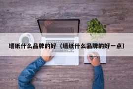 墙纸什么品牌的好（墙纸什么品牌的好一点）