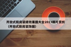 开放式厨房装修效果图大全2013图片赏析（开放式厨房装饰图）