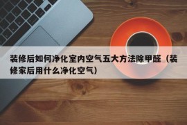 装修后如何净化室内空气五大方法除甲醛（装修家后用什么净化空气）