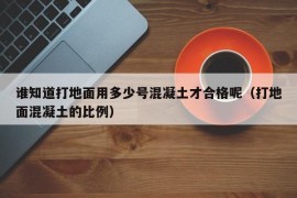 谁知道打地面用多少号混凝土才合格呢（打地面混凝土的比例）