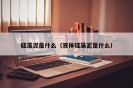 硅藻泥是什么（液体硅藻泥是什么）