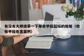 有没有大师拔草一下那些甲醛超标的地板（地板甲醛危害案例）