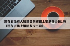 现在有没有人知道目前市面上钢筋多少钱1吨（现在市场上钢筋多少一吨）