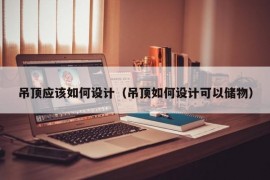 吊顶应该如何设计（吊顶如何设计可以储物）