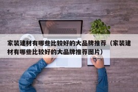 家装建材有哪些比较好的大品牌推荐（家装建材有哪些比较好的大品牌推荐图片）