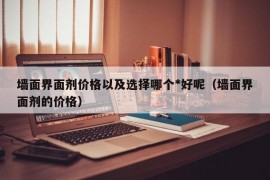 墙面界面剂价格以及选择哪个*好呢（墙面界面剂的价格）