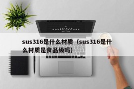 sus316是什么材质（sus316是什么材质是食品级吗）