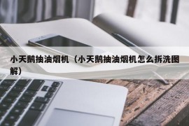 小天鹅抽油烟机（小天鹅抽油烟机怎么拆洗图解）