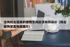 沧州阳台装修的储物空间应该如何设计（阳台储物架置物架图片）