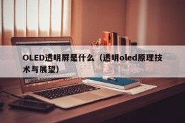 OLED透明屏是什么（透明oled原理技术与展望）