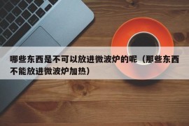 哪些东西是不可以放进微波炉的呢（那些东西不能放进微波炉加热）