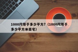 1000尺等于多少平方?（1000尺等于多少平方米豪宅）