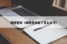 墙壁壁纸（墙壁壁纸脏了怎么去污）