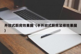 开放式厨房效果图（半开放式厨房装修效果图）