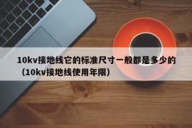 10kv接地线它的标准尺寸一般都是多少的（10kv接地线使用年限）