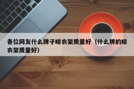 各位网友什么牌子晾衣架质量好（什么牌的晾衣架质量好）